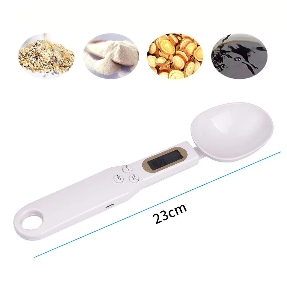 SpoonScale™ – Digital Skedvåg med USB-laddning för Kök & Kaffe