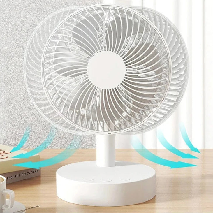 Scandicareswe BreezeLite Fan – Bordsfläkt med Tyst Timerteknik